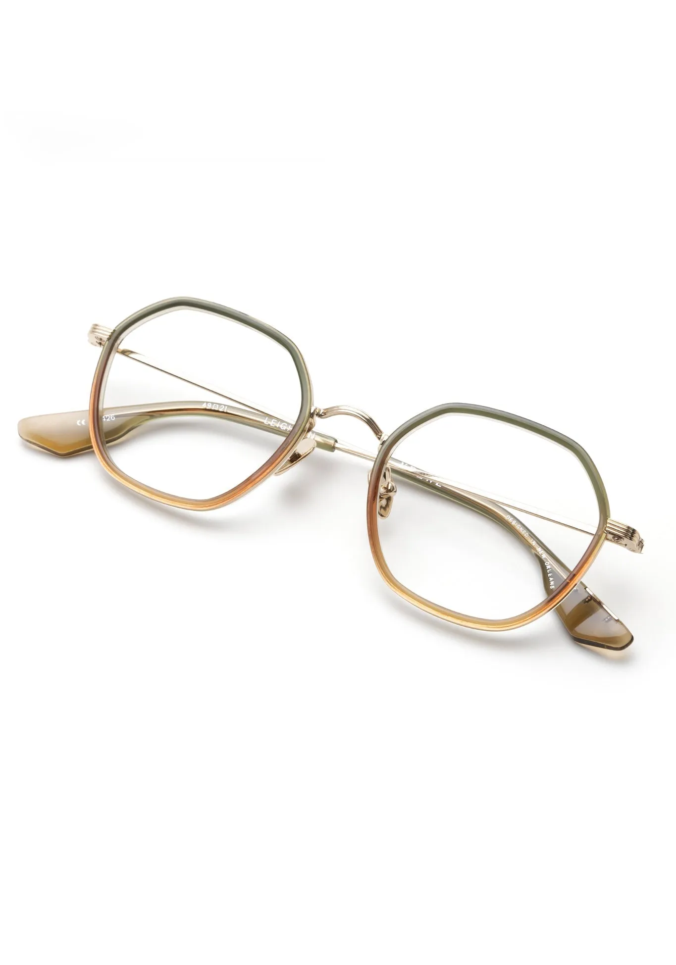 LEIGHTON | 12K Titanium + Wasabi sold by KREWE product image thumbnail 4