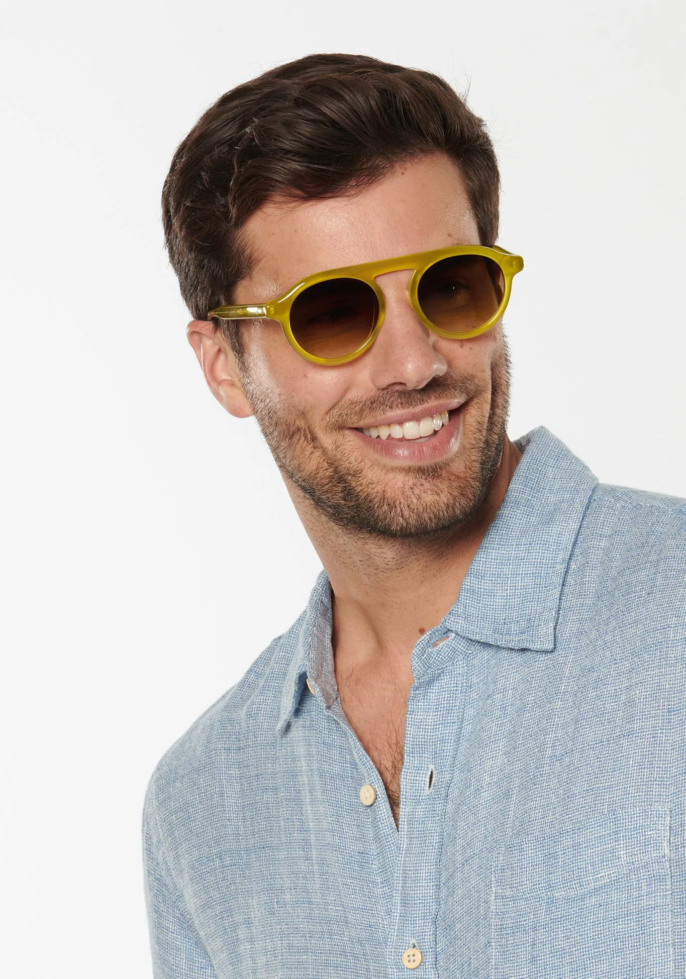 CAMERON | Chartreuse sold by KREWE product image thumbnail 5