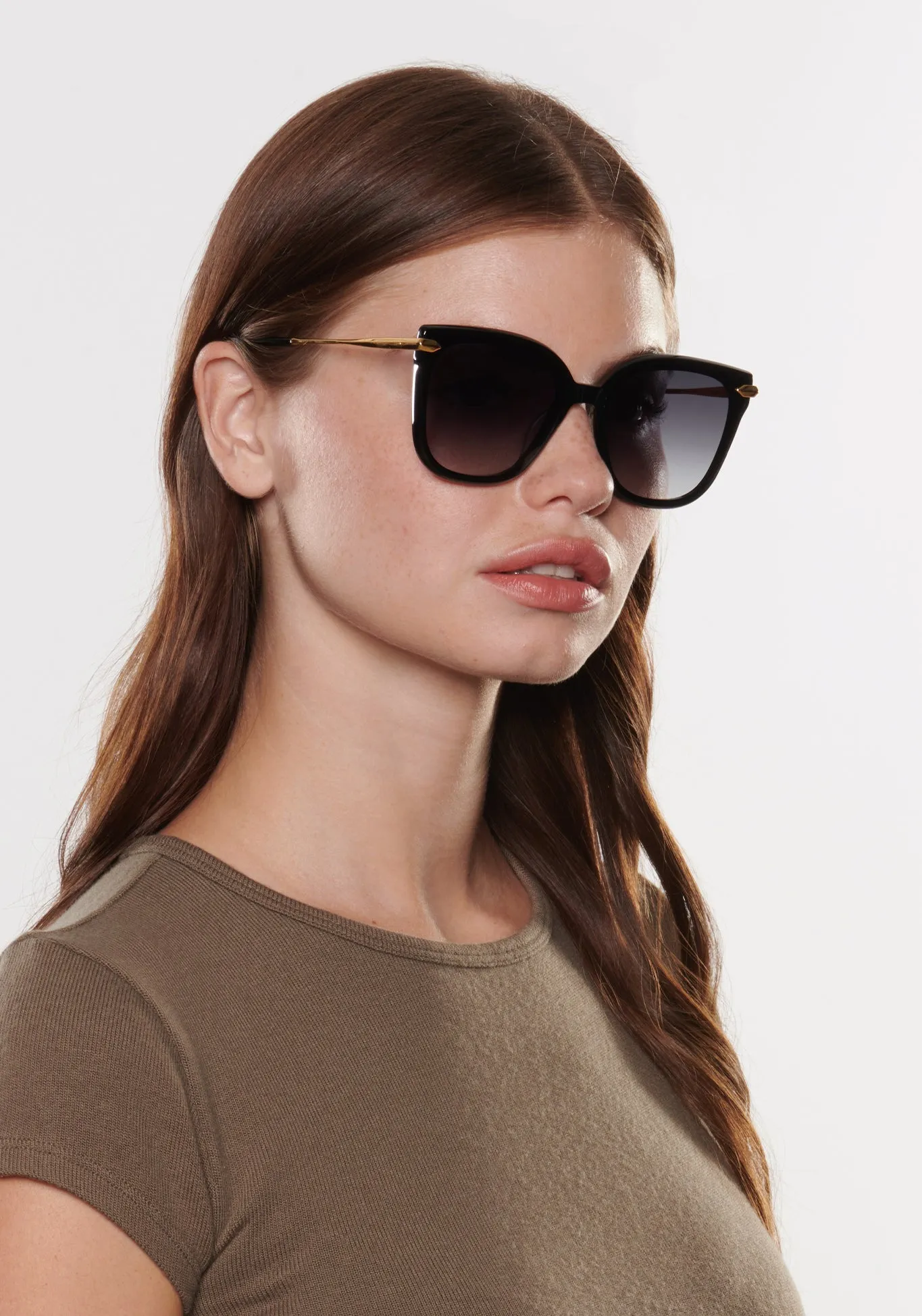 DEDE NYLON | Black + Black and Crystal 24K sold by KREWE product image thumbnail 2