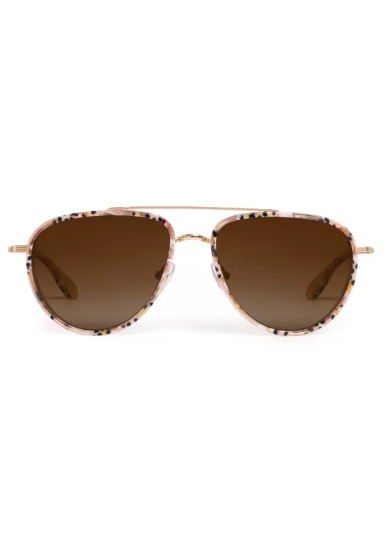 COLEMAN | 18K + Pink Poppy Polarized sold by KREWE
