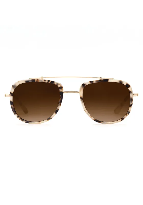 BRETON | Matte Oyster 24K Polarized made by KREWE