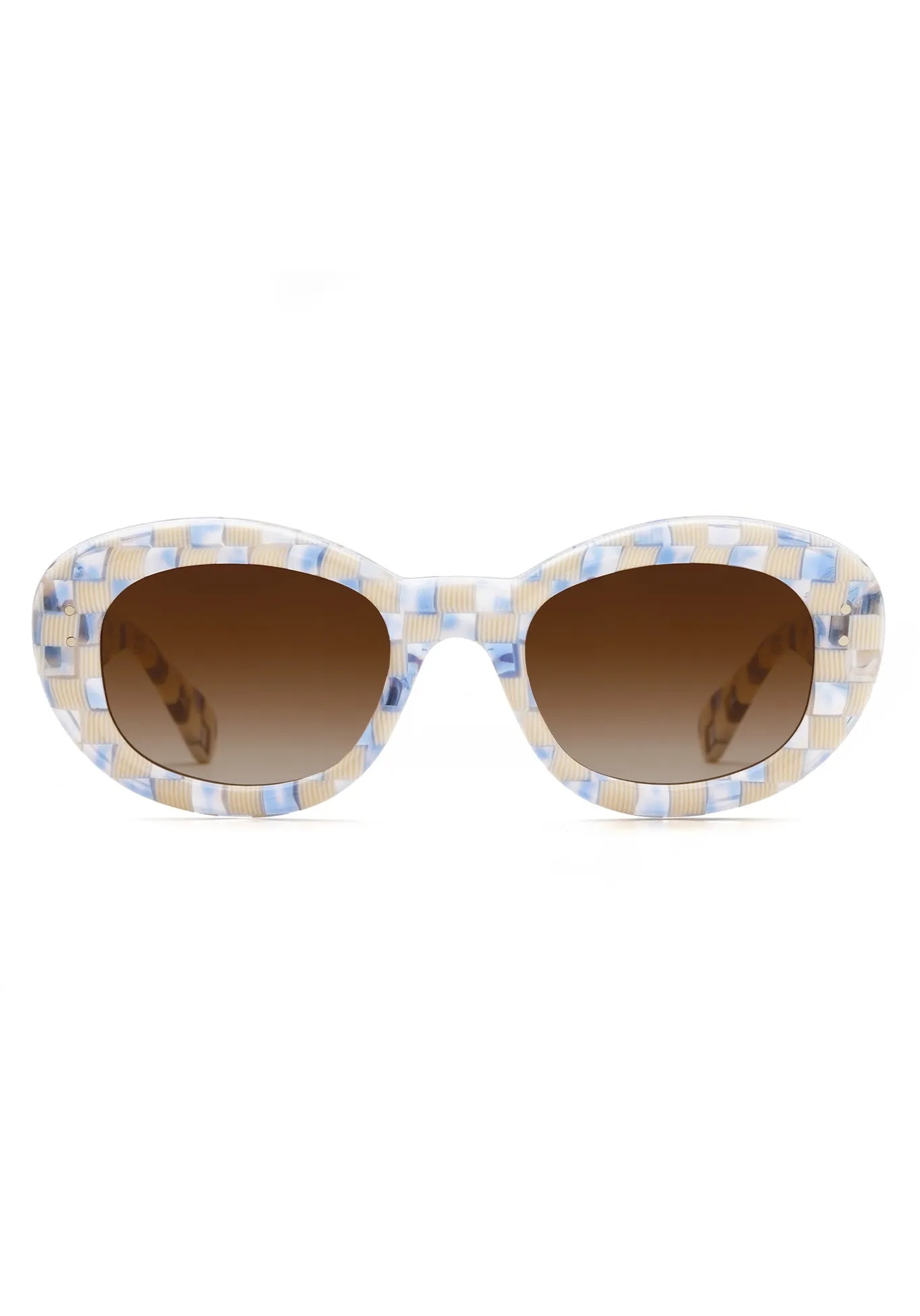 MARGARET | Gingham over Crystal sold by KREWE