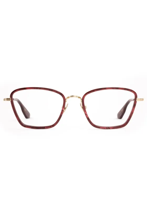 LUNA | 12K Titanium + Bordeaux made by KREWE