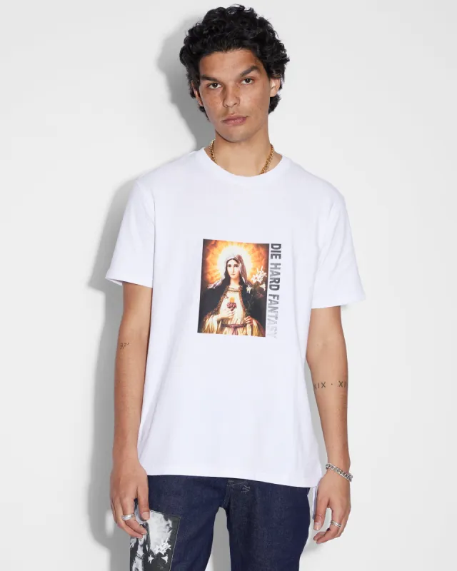 SAINT KASH SS TEE WHITE sold by Ksubi