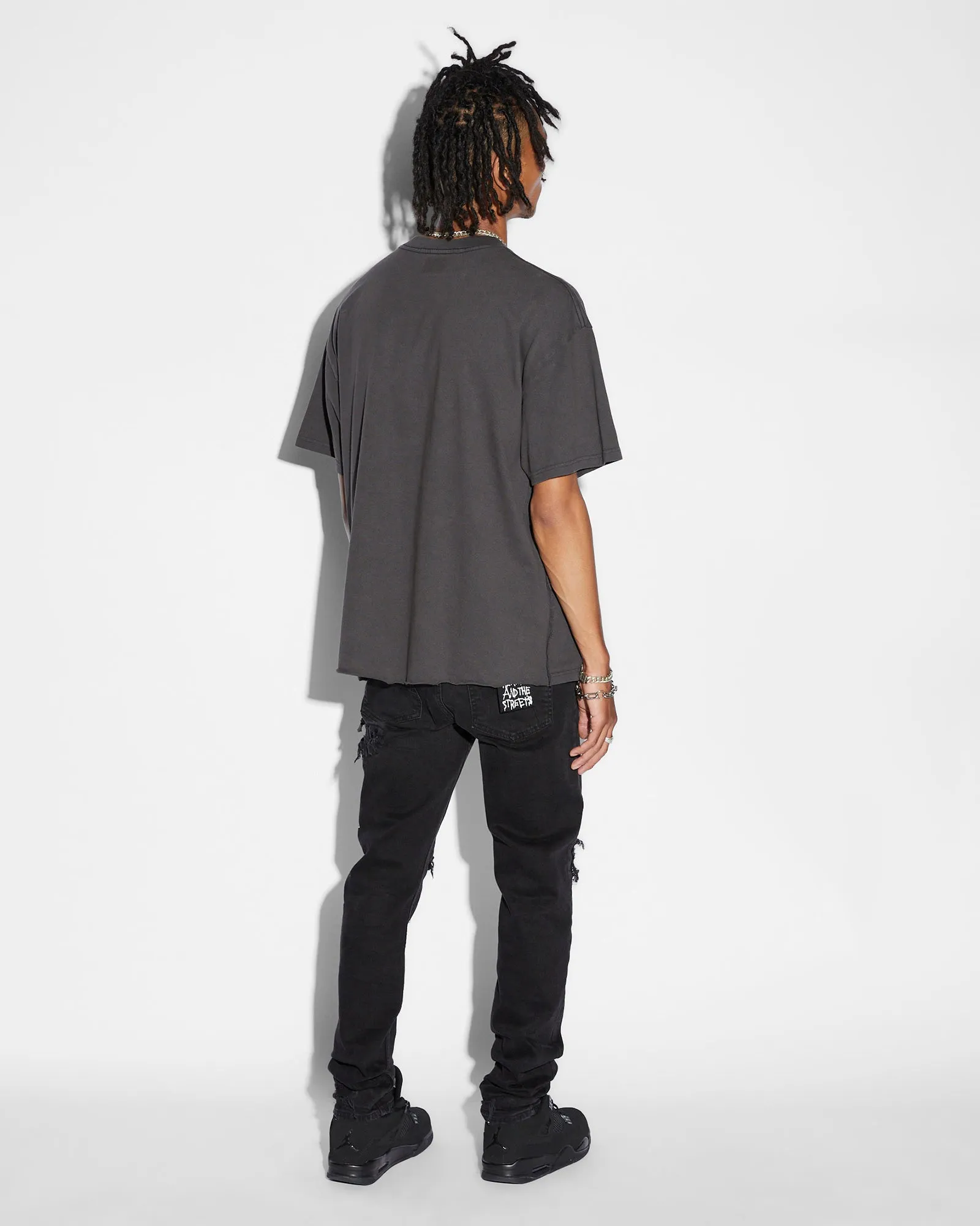 BADDIES EKCESS SS TEE FADED BLACK sold by Ksubi product image thumbnail 4