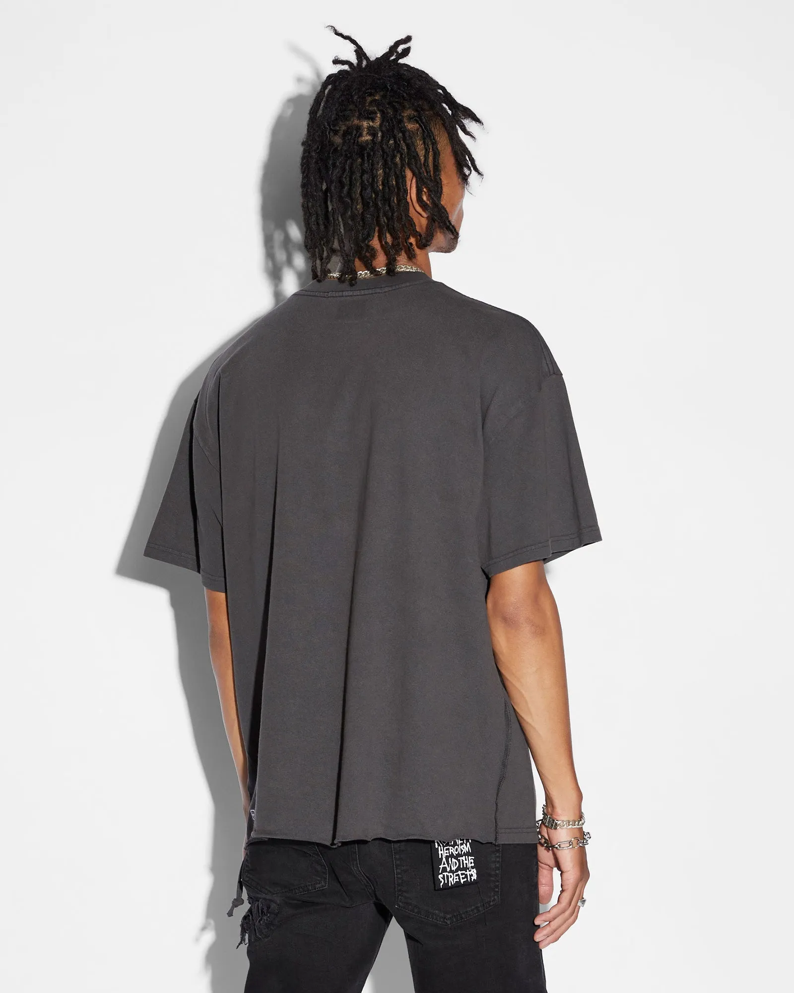 BADDIES EKCESS SS TEE FADED BLACK sold by Ksubi product image thumbnail 3