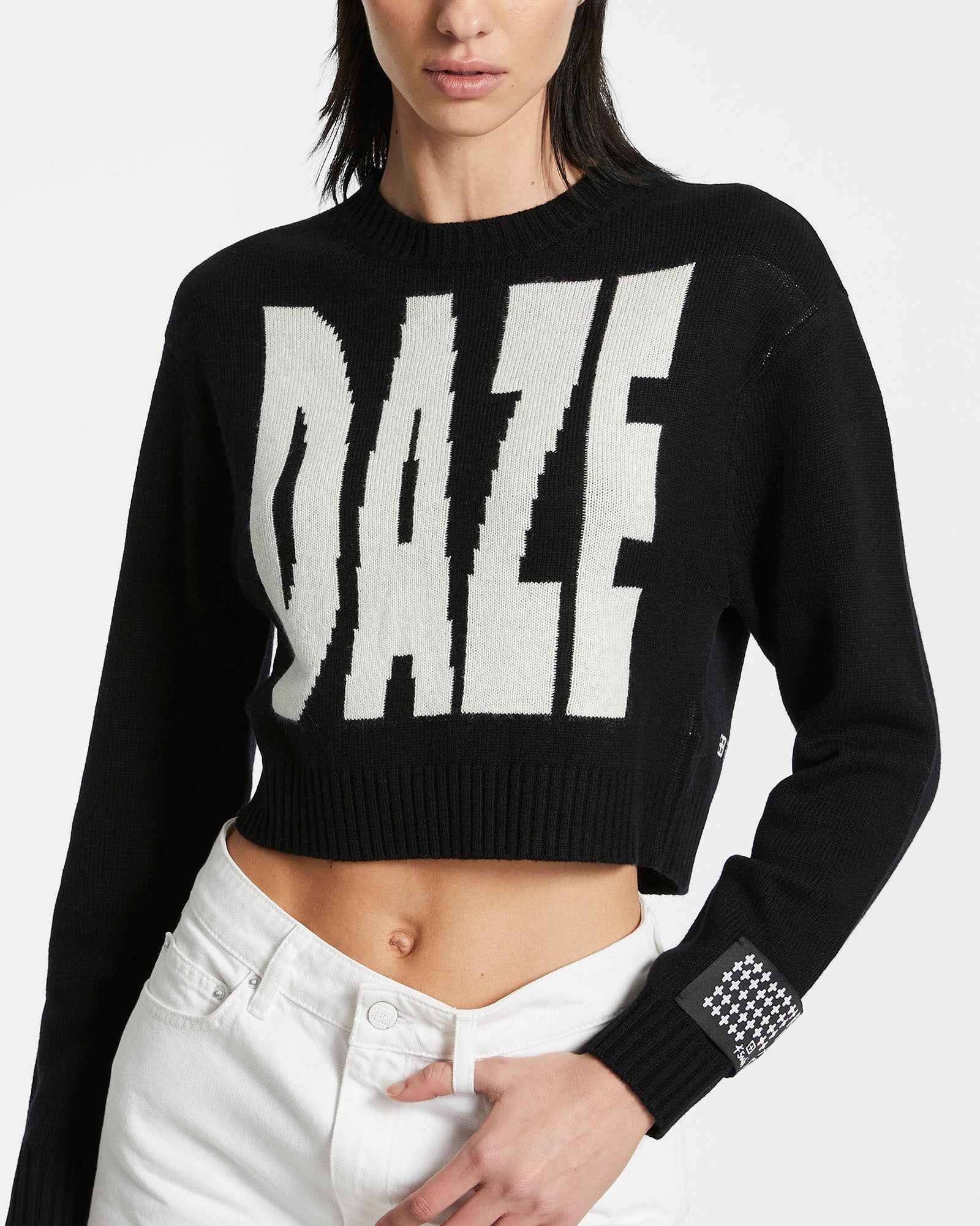 DAZE SHRUNKEN KNIT BLACK sold by Ksubi product image thumbnail 5