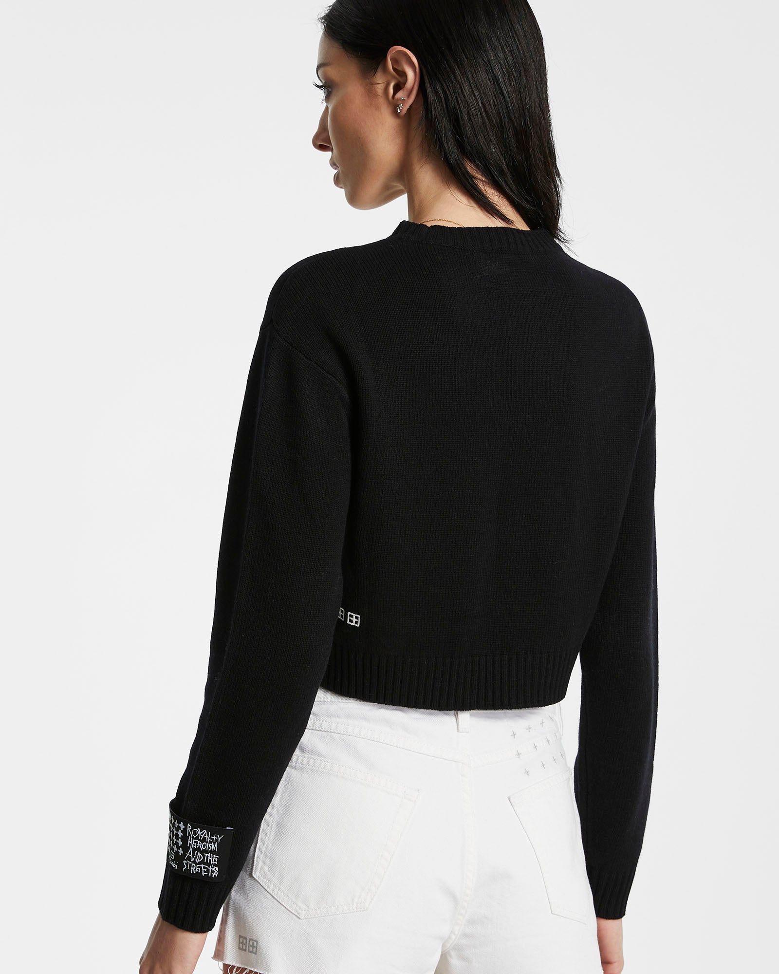 DAZE SHRUNKEN KNIT BLACK sold by Ksubi product image thumbnail 3