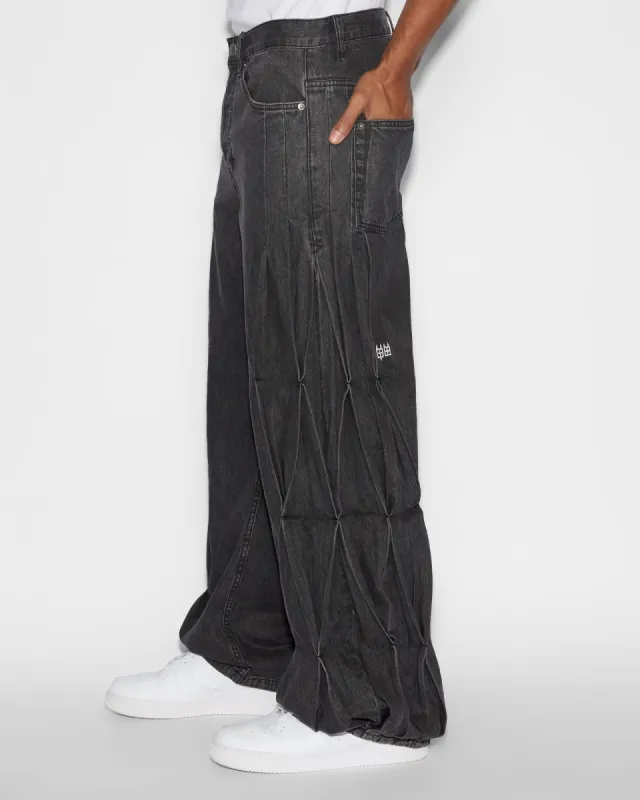 MAXX ACCORDION BLACK sold by Ksubi