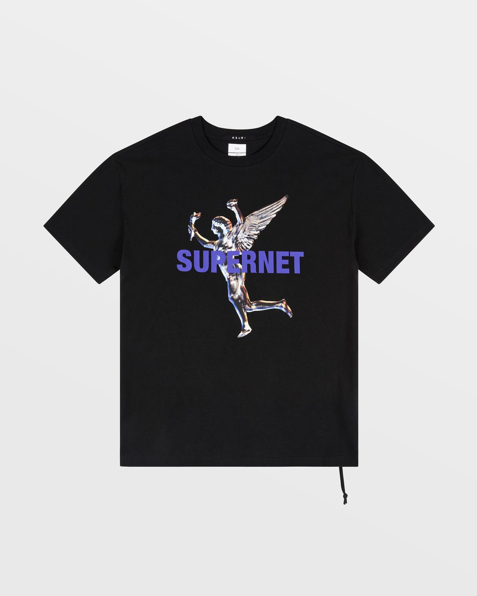 ROLLS BIGGIE SS TEE JET BLACK sold by Ksubi product image thumbnail 5