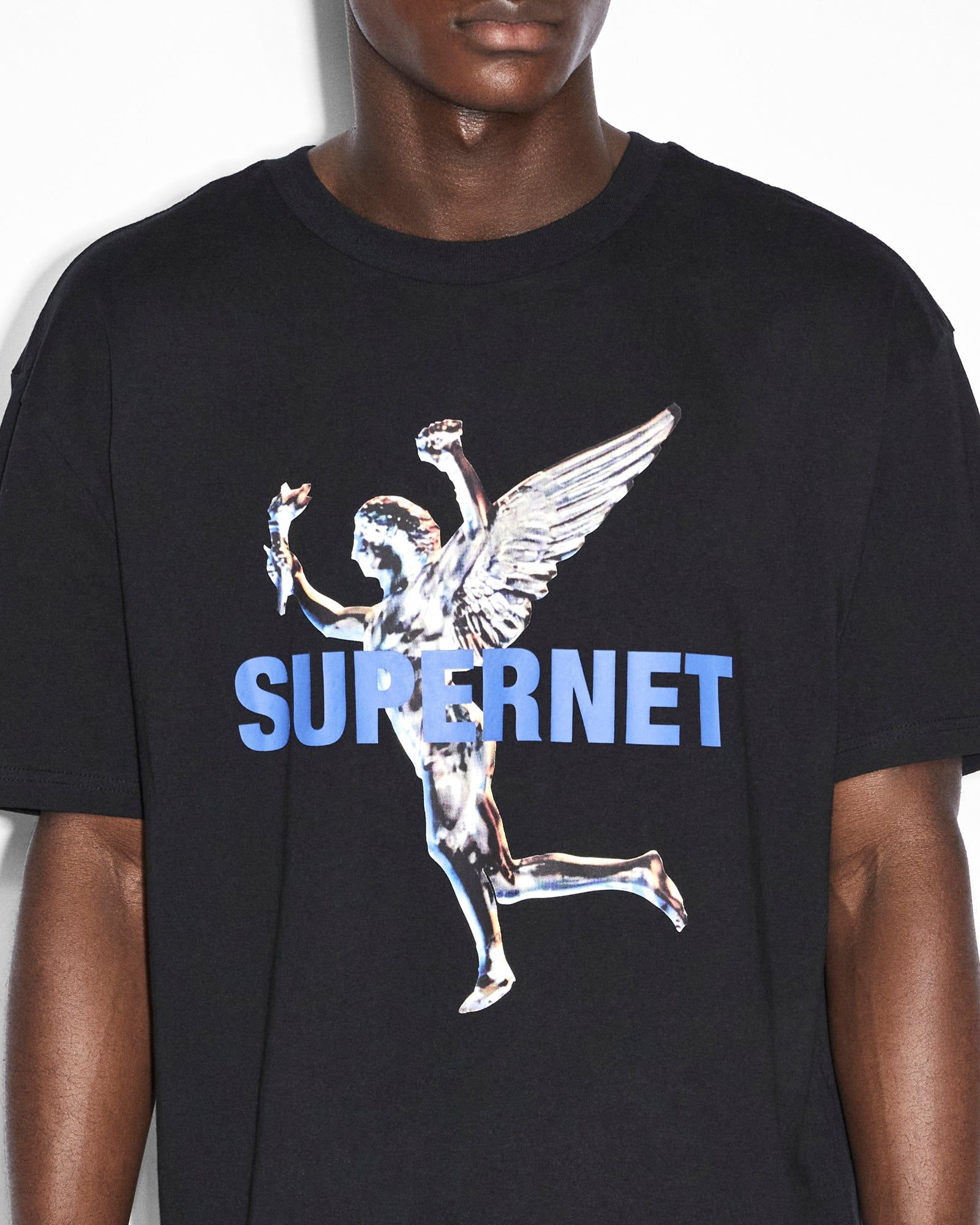 ROLLS BIGGIE SS TEE JET BLACK sold by Ksubi product image thumbnail 4