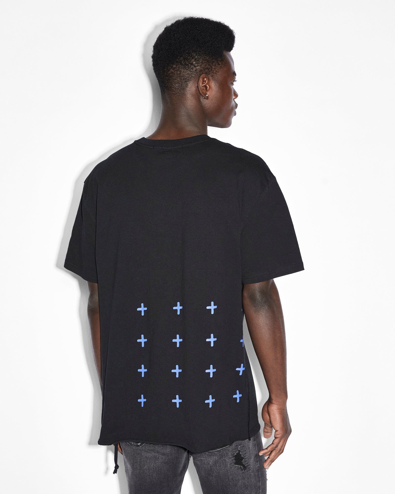 ROLLS BIGGIE SS TEE JET BLACK sold by Ksubi product image thumbnail 3