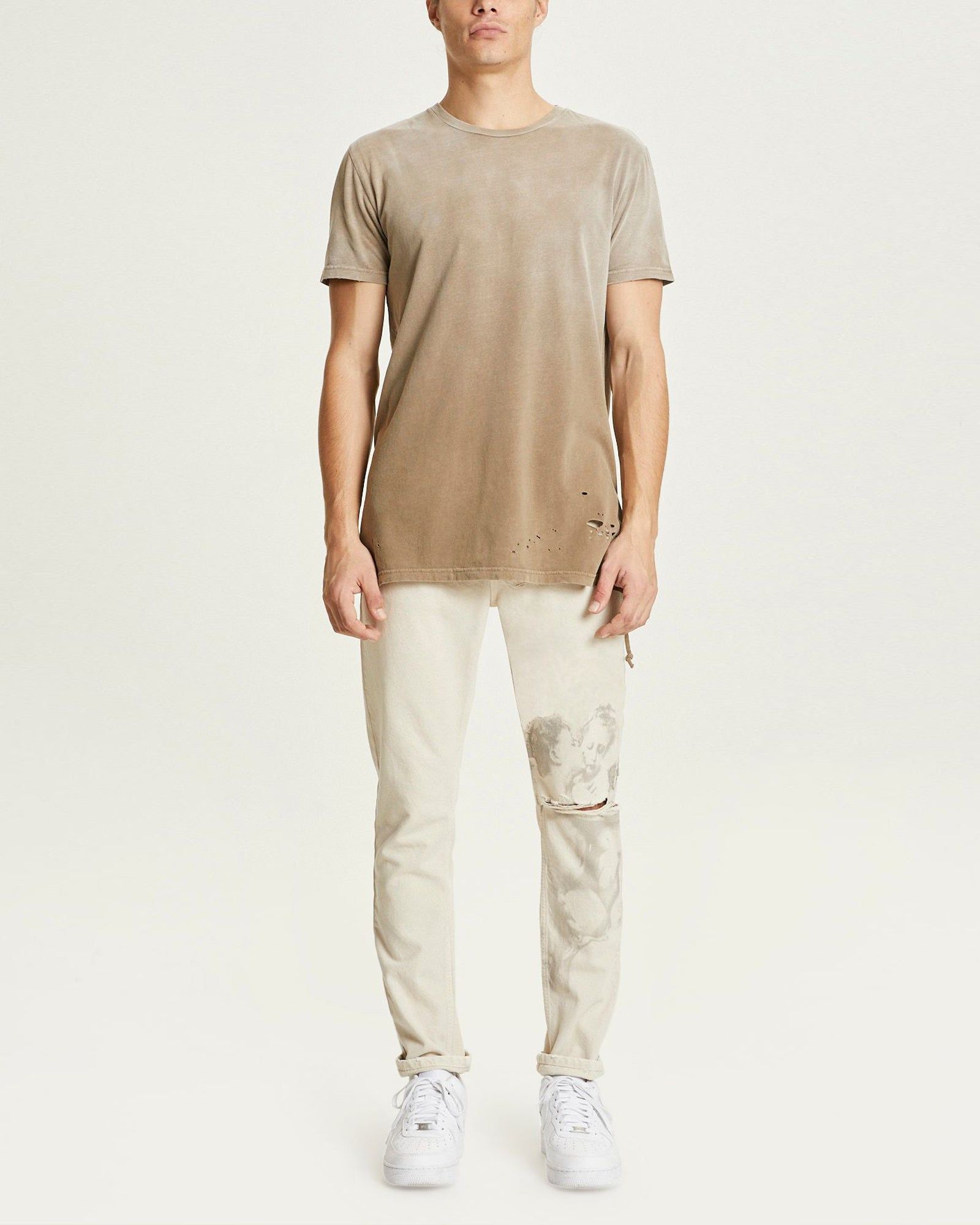 SIOUX SS TEE CLAY sold by Ksubi