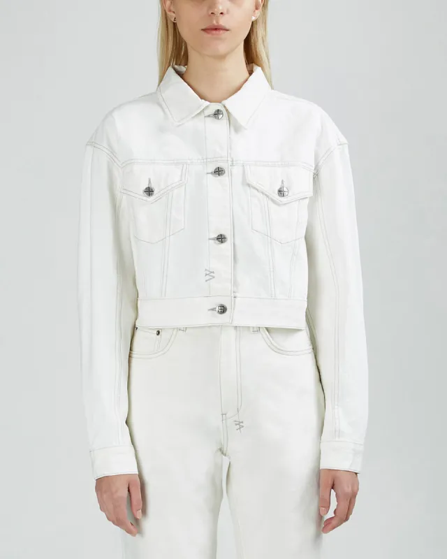 JETT JACKET CHALK sold by Ksubi