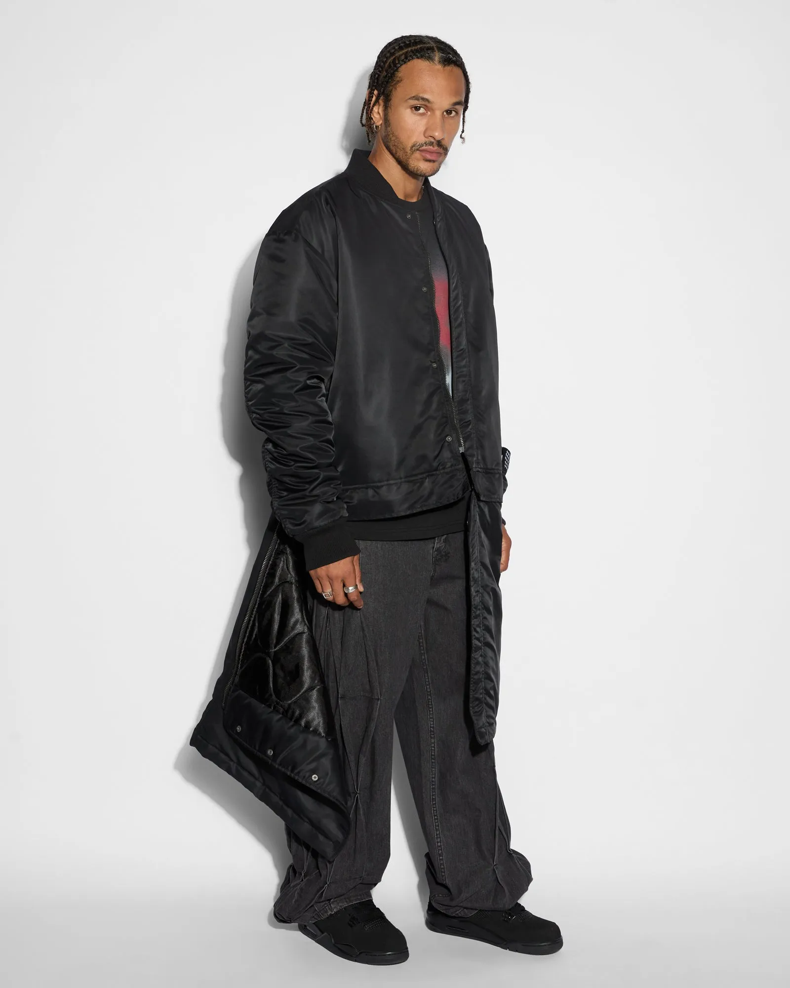 COSY BOY JACKET BLACK sold by Ksubi