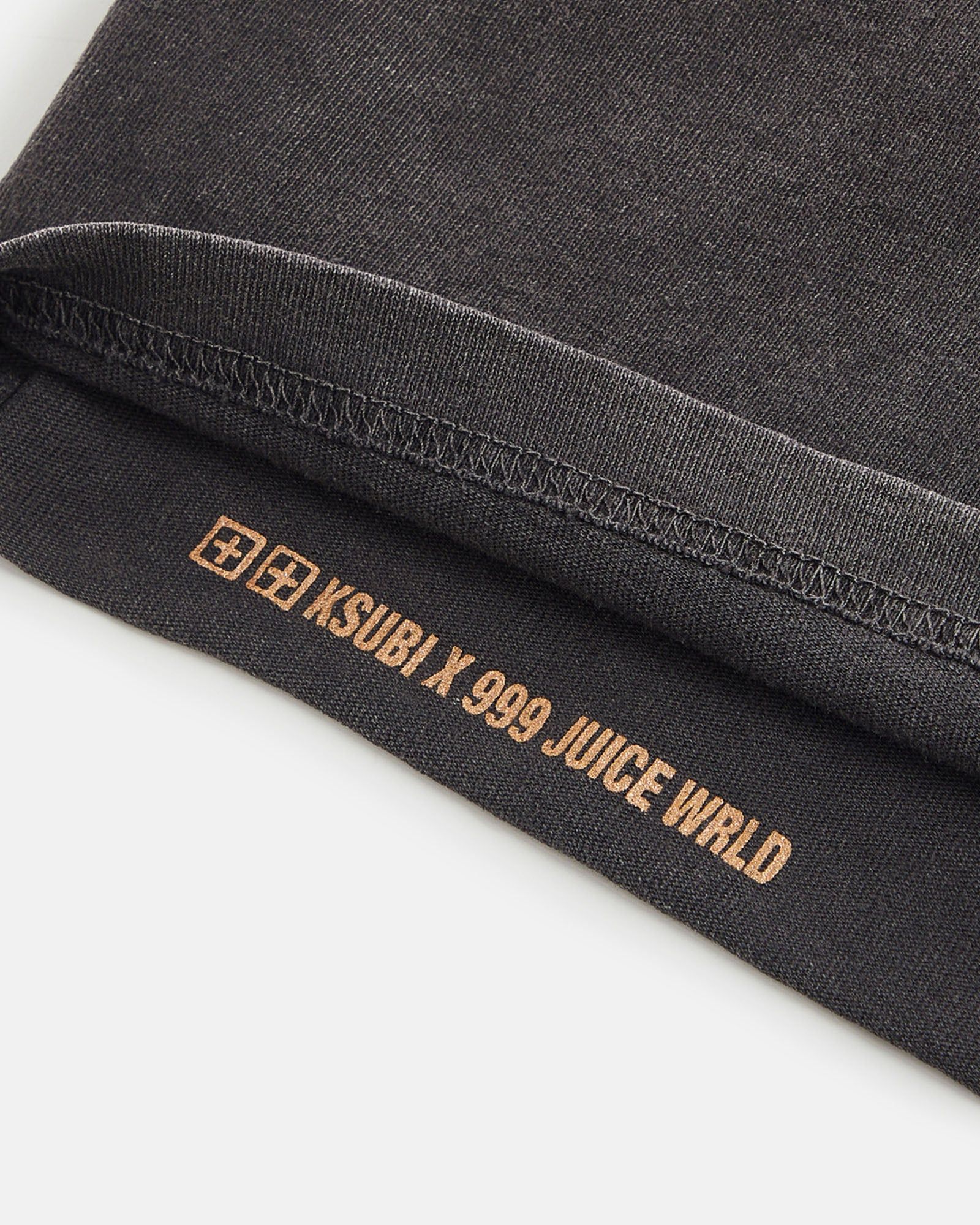 999 WRLD BIGGIE SS TEE FADED BLACK sold by Ksubi product image thumbnail 4