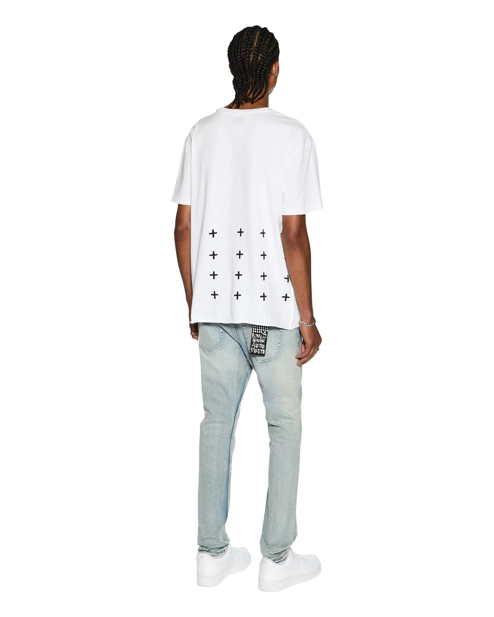 4 X 4 BIGGIE SS TEE OPTIC WHITE sold by Ksubi product image thumbnail 4
