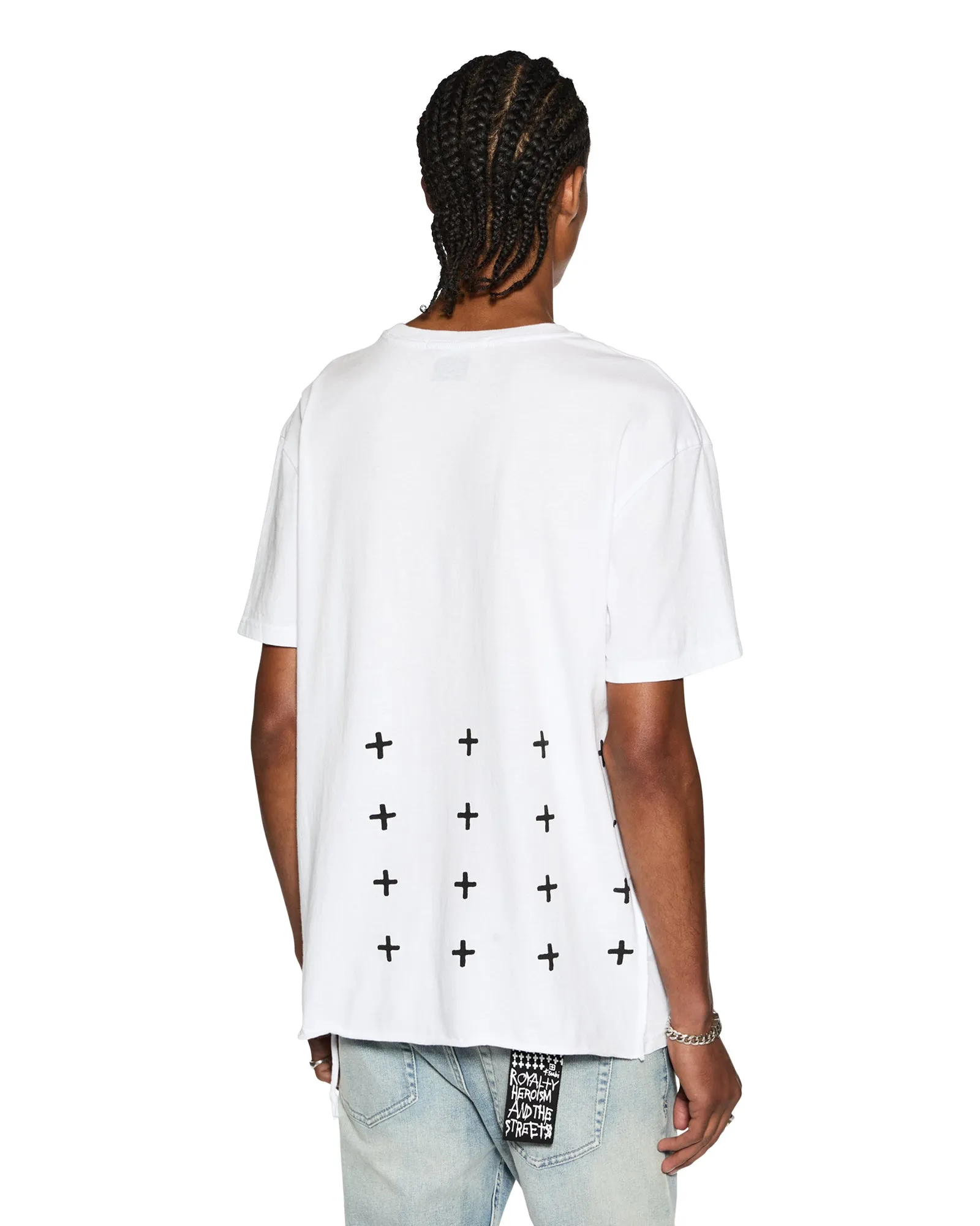 4 X 4 BIGGIE SS TEE OPTIC WHITE sold by Ksubi product image thumbnail 2
