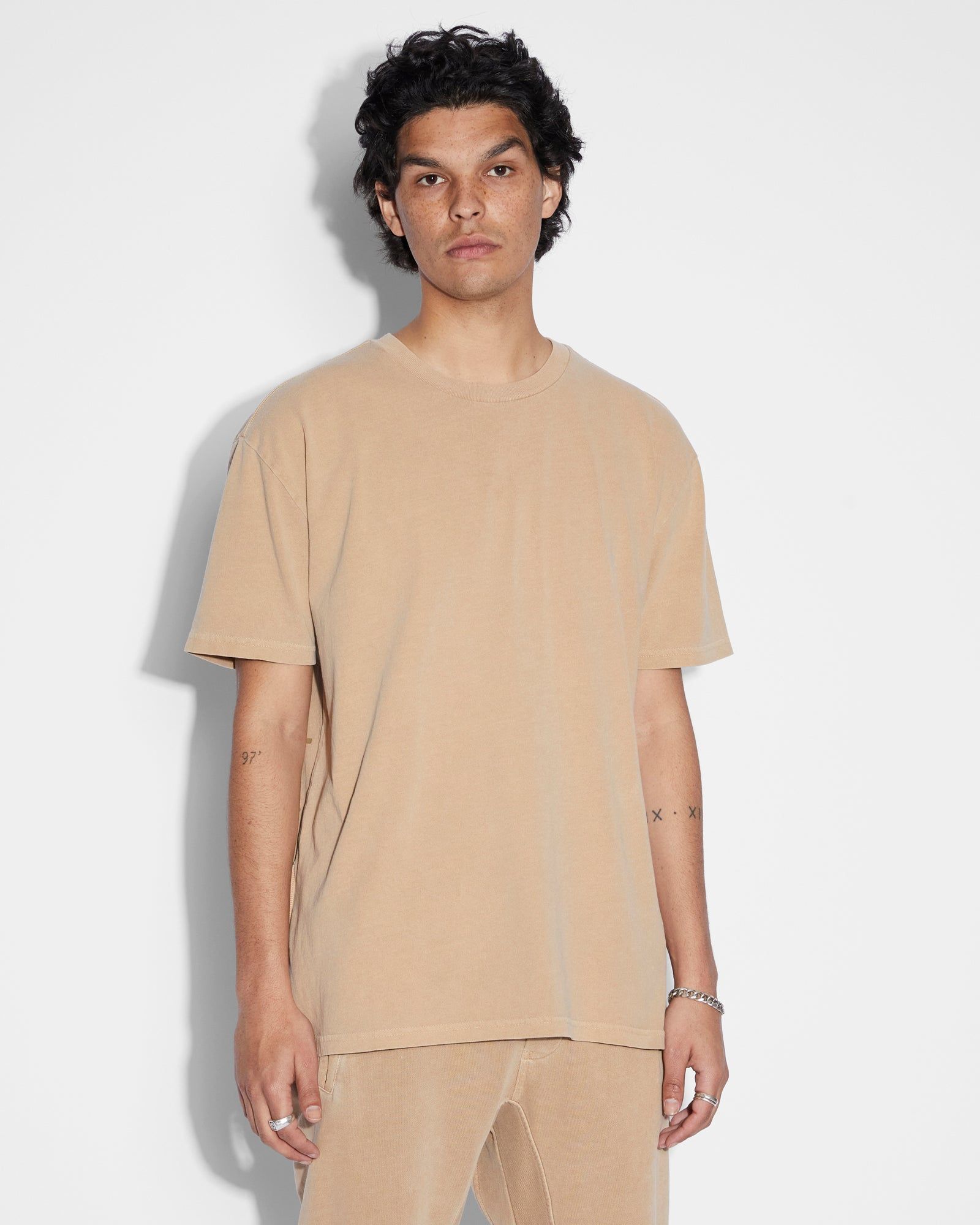 4X4 BIGGIE SS TEE TAN sold by Ksubi