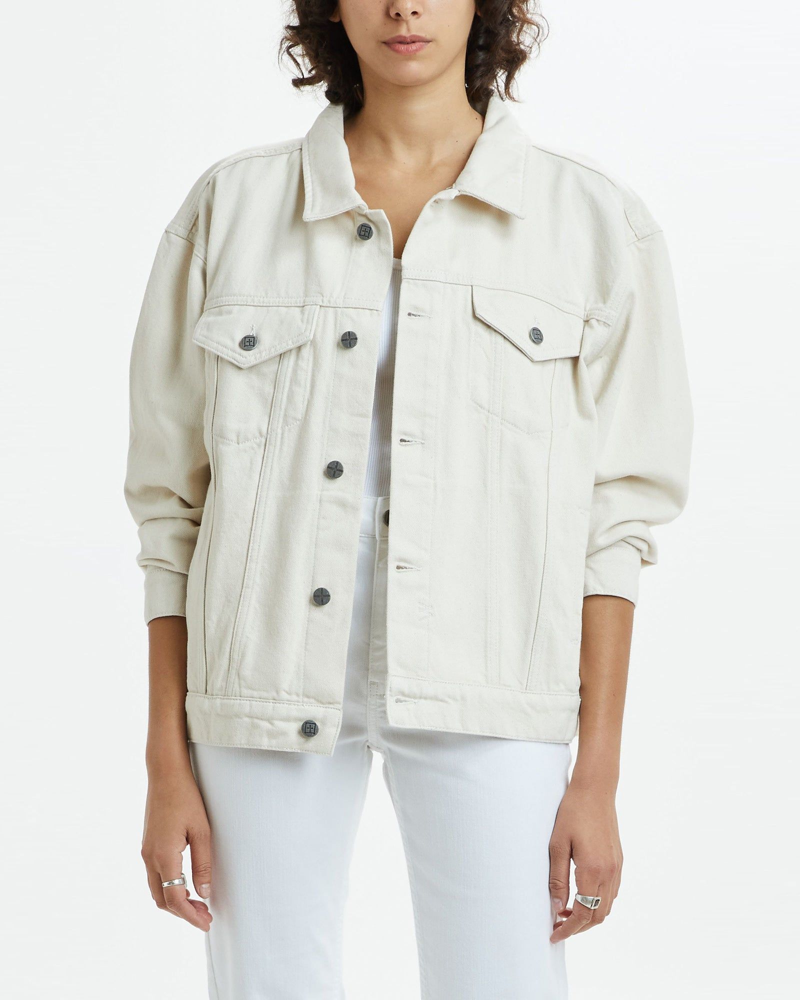 OVERSIZED JACKET ECRU sold by Ksubi