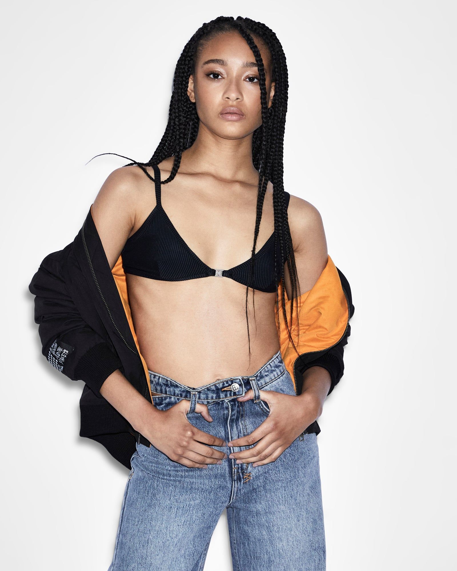 REVERSIBLE BOMBER BLACK/FLAME sold by Ksubi product image thumbnail 7