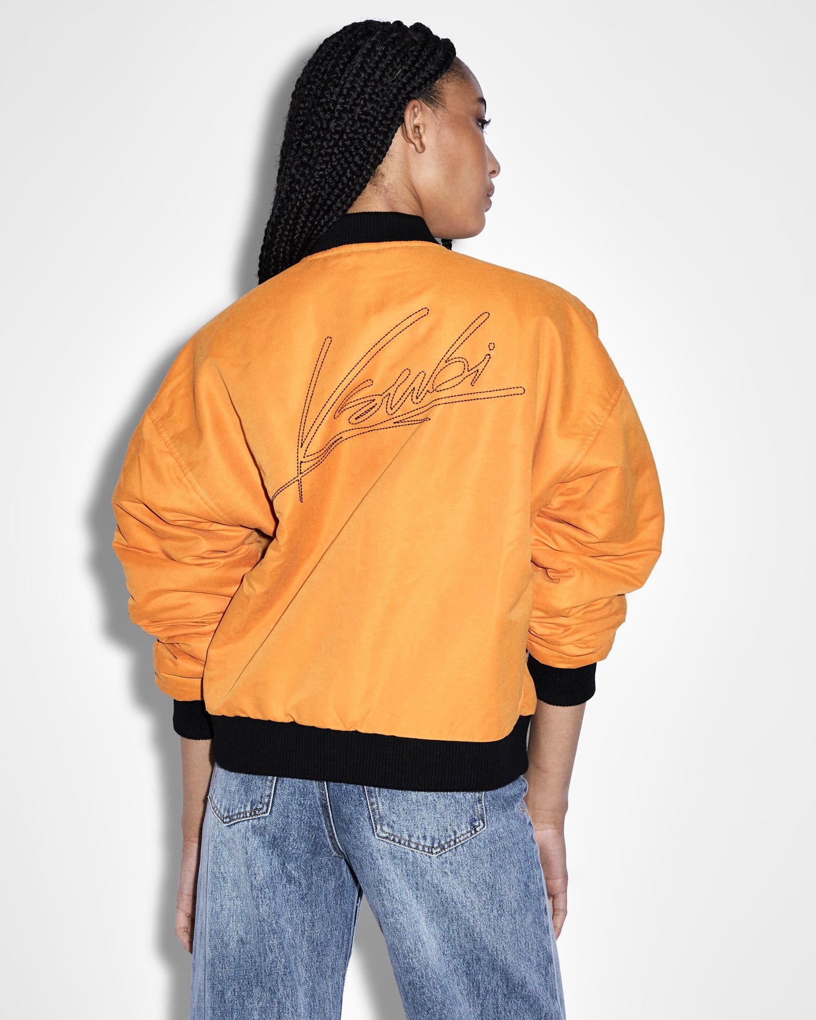 REVERSIBLE BOMBER BLACK/FLAME sold by Ksubi product image thumbnail 4