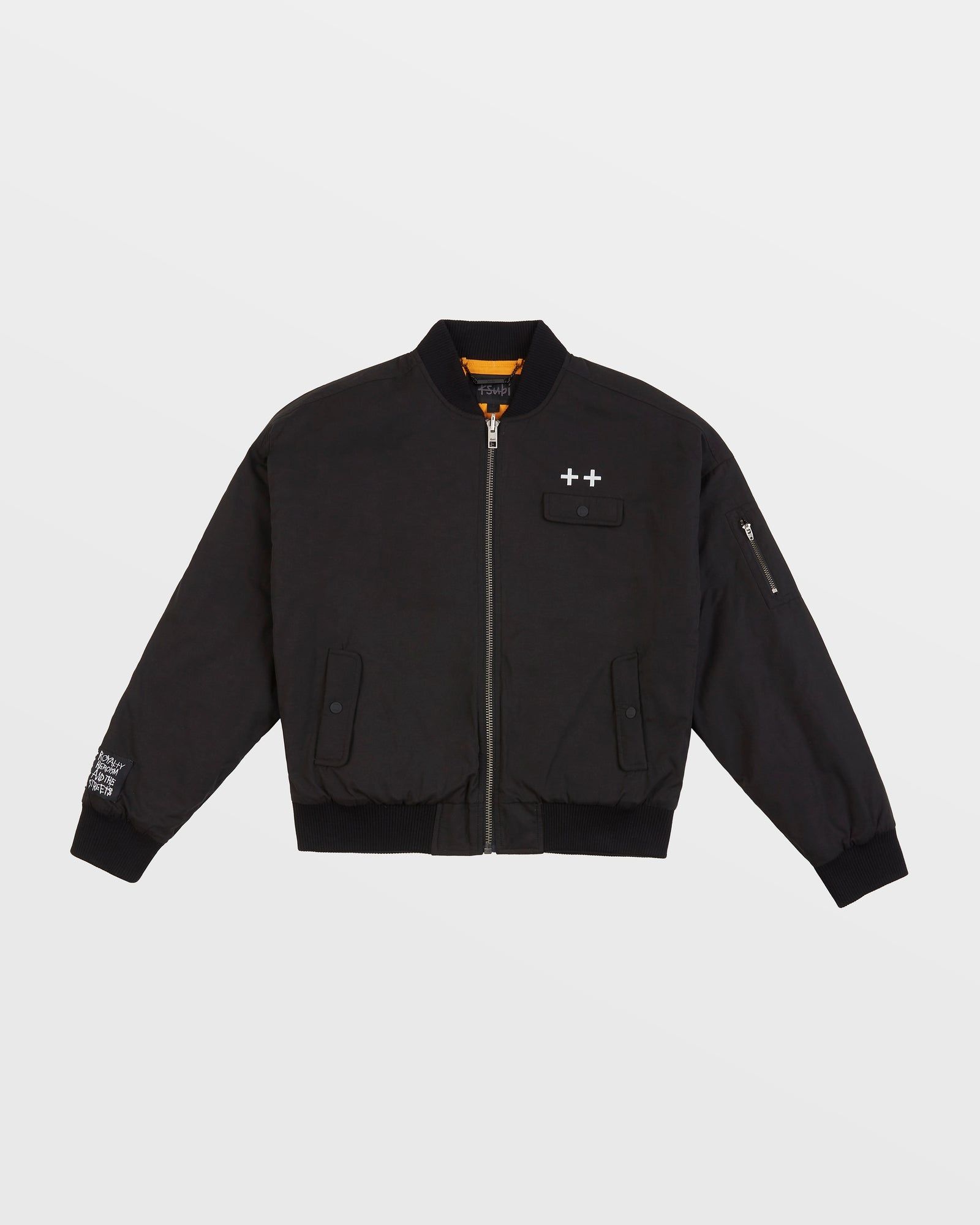 REVERSIBLE BOMBER BLACK/FLAME sold by Ksubi product image thumbnail 5