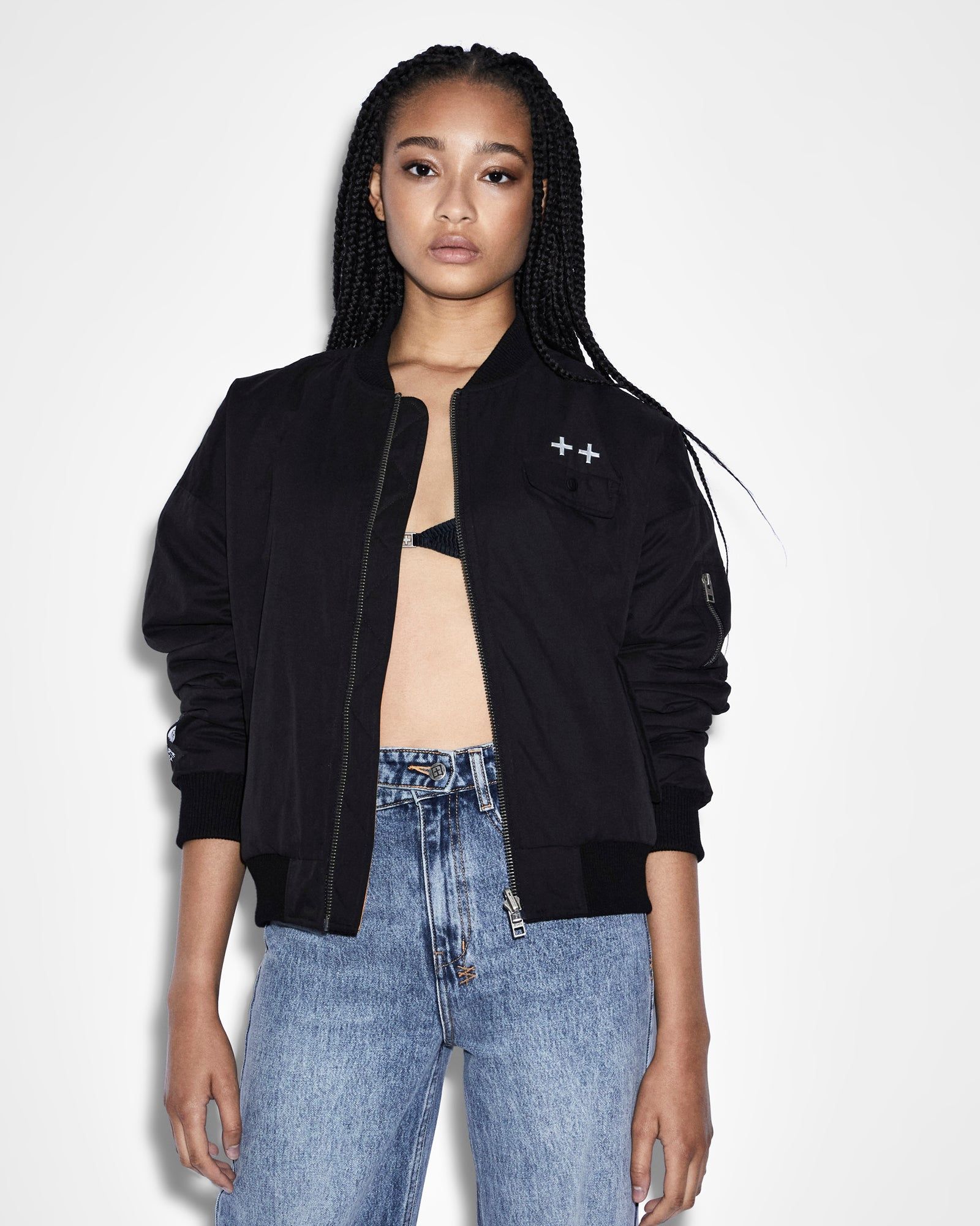 REVERSIBLE BOMBER BLACK/FLAME sold by Ksubi product image thumbnail 8