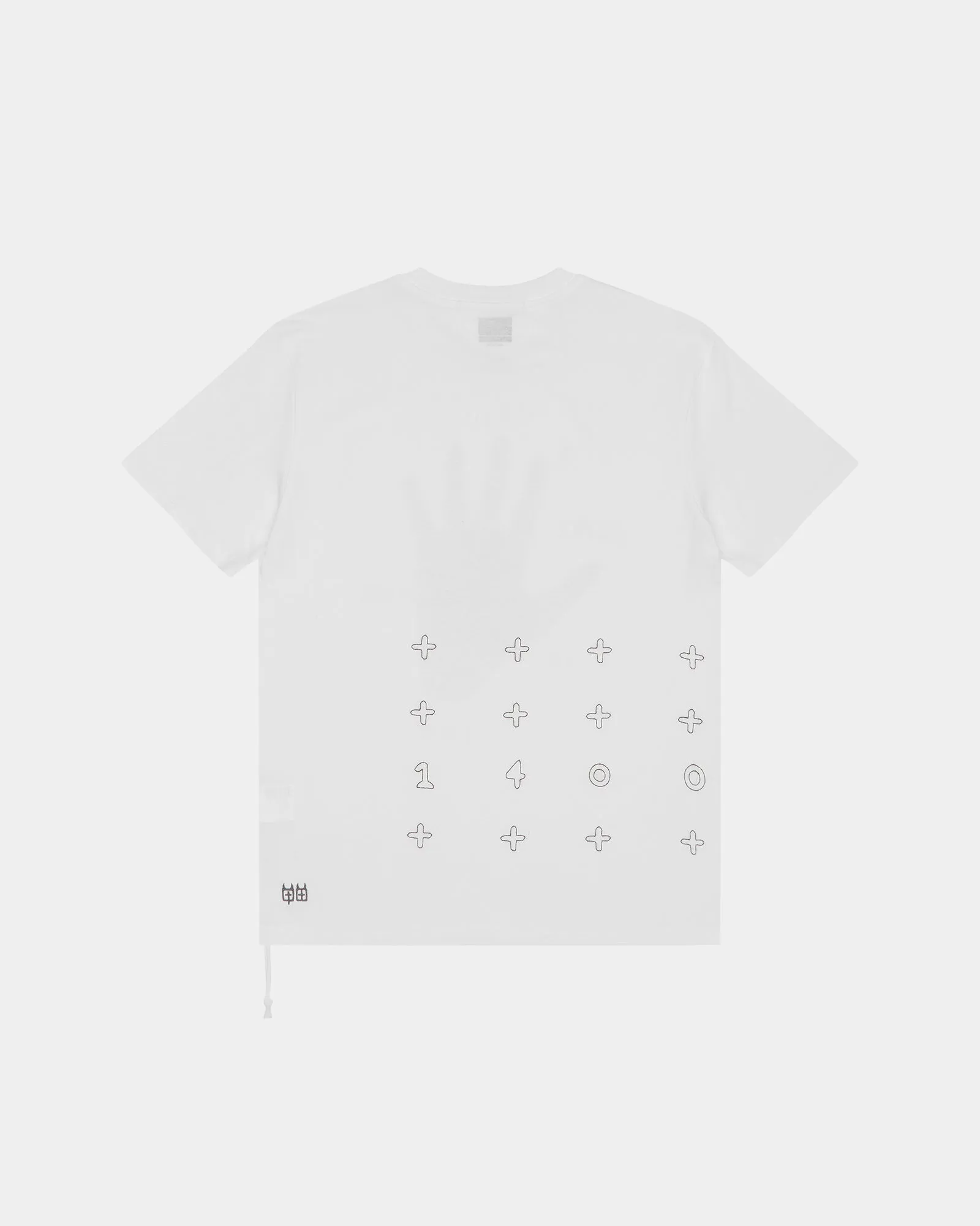 HAND KASH SS TEE VINTAGE WHITE sold by Ksubi product image thumbnail 4
