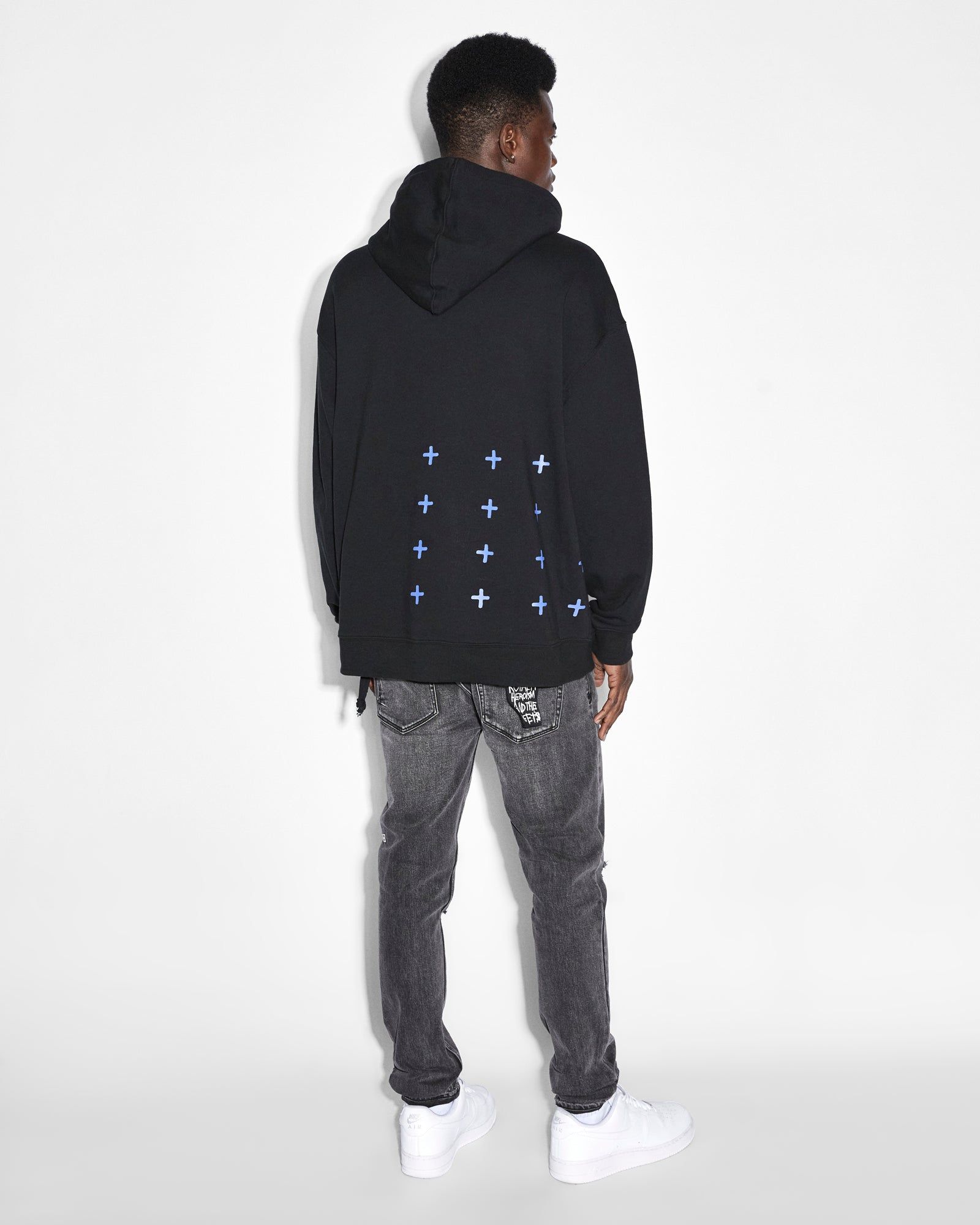 KSUBI ROLLS BIGGIE HOODIE JET BLACK sold by Ksubi product image thumbnail 4