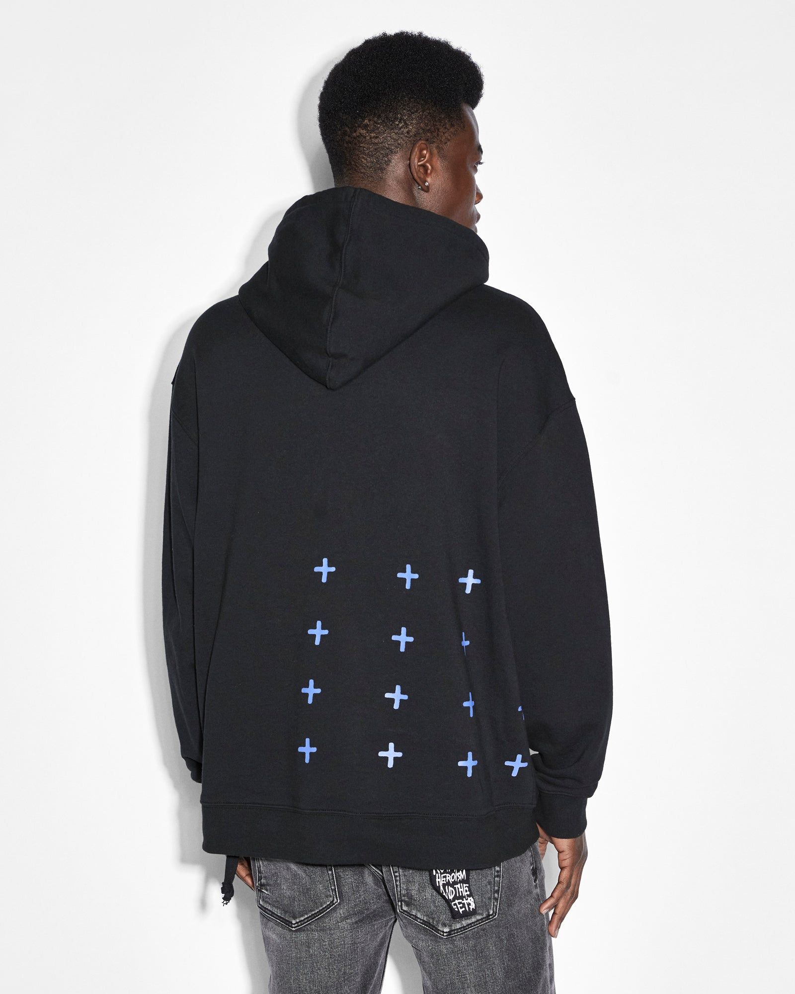 KSUBI ROLLS BIGGIE HOODIE JET BLACK sold by Ksubi product image thumbnail 3