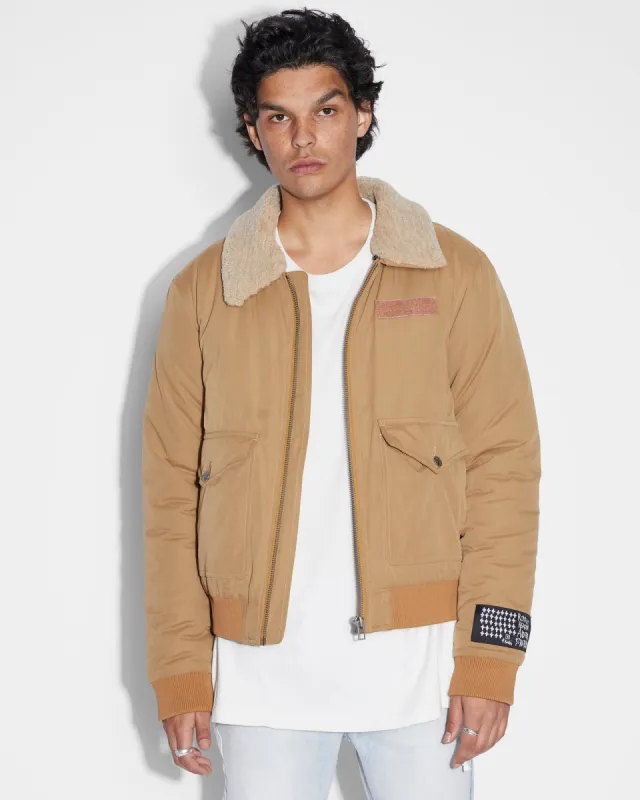 CHARTER JACKET TAN sold by Ksubi