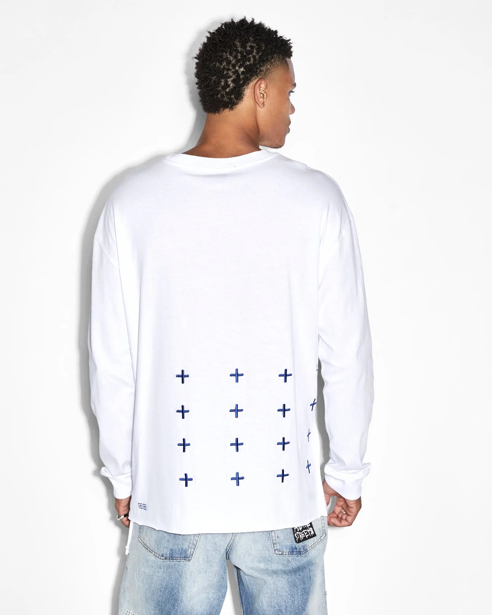 ROLLS KASH LS TEE TRU WHITE sold by Ksubi product image thumbnail 3
