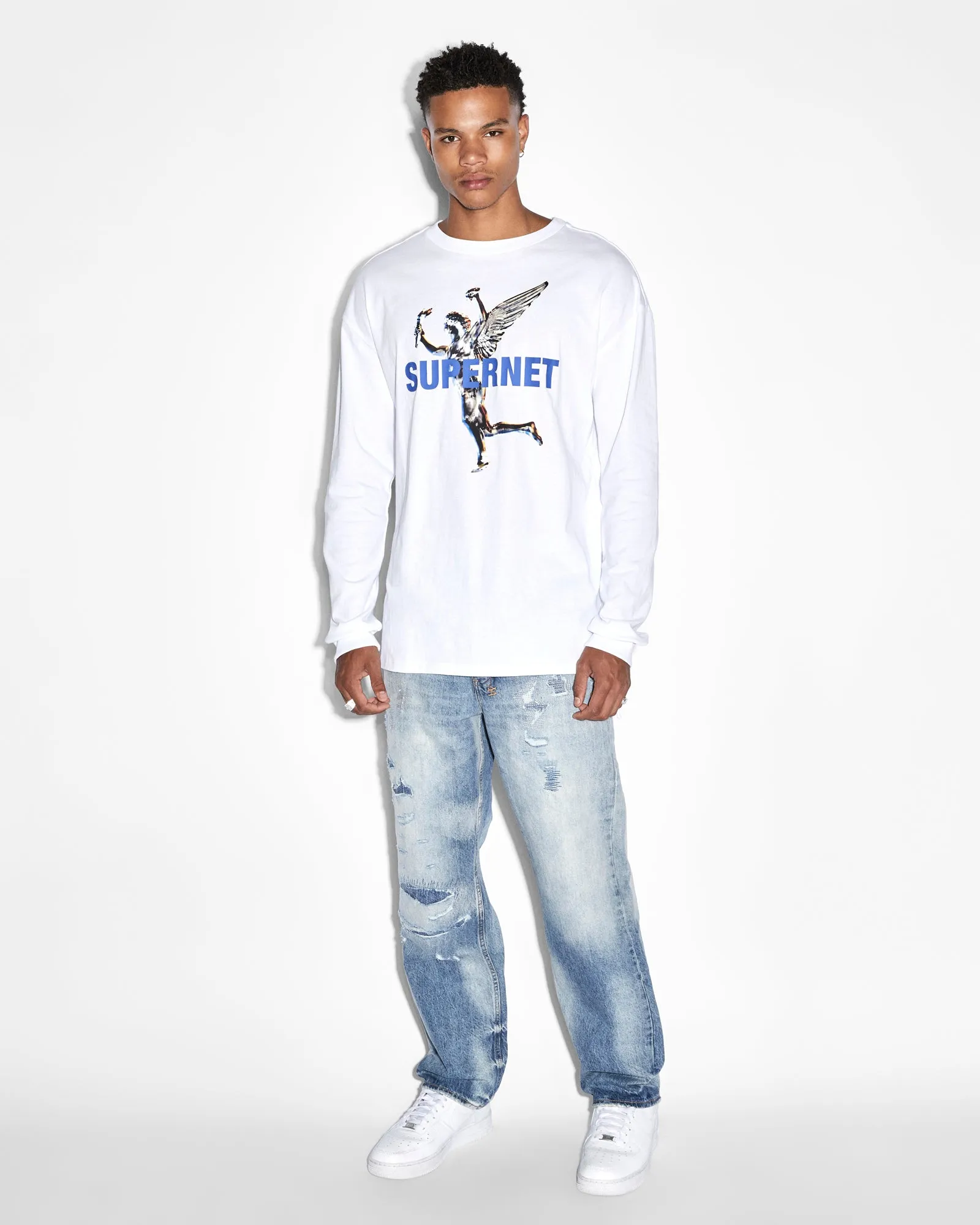 ROLLS KASH LS TEE TRU WHITE sold by Ksubi product image thumbnail 2