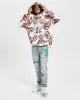 BBALL BIGGIE HOODIE WHITE sold by Ksubi