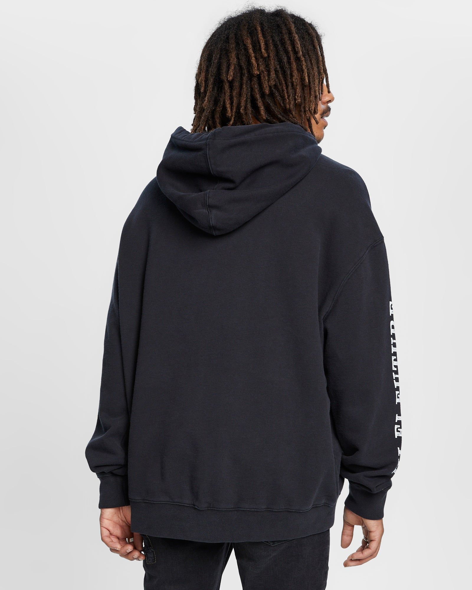 HI FI BIGGIE HOODIE JET BLACK sold by Ksubi product image thumbnail 3