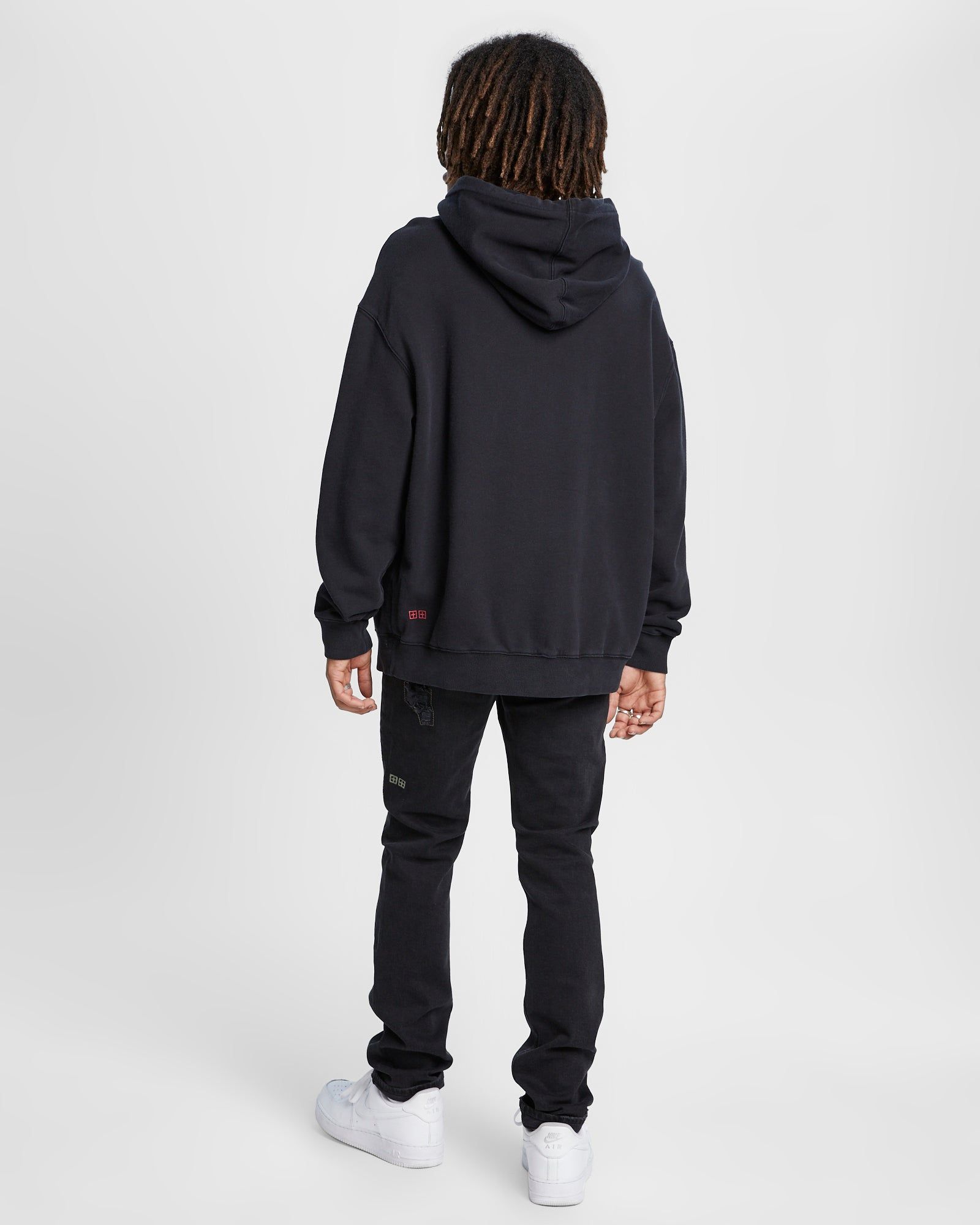 HI FI BIGGIE HOODIE JET BLACK sold by Ksubi product image thumbnail 4