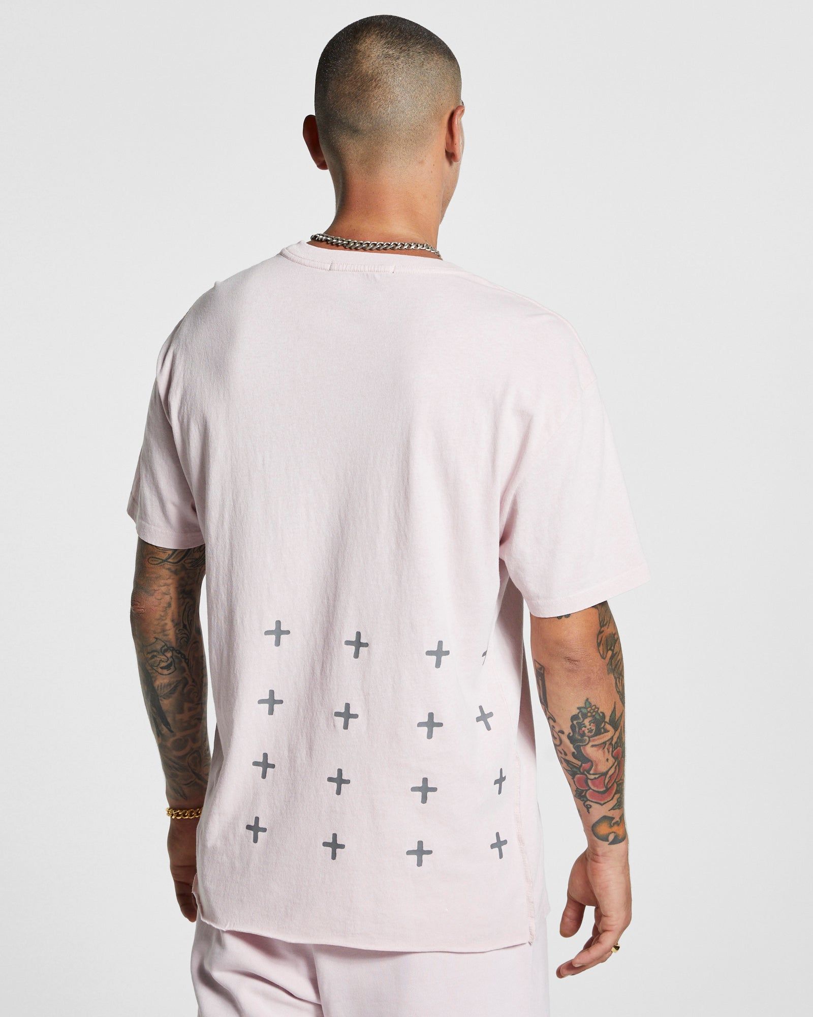 4 X 4 BIGGIE SS TEE MAGNOLIA sold by Ksubi product image thumbnail 2