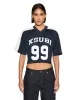 99 SS CROP JERSEY NAVY sold by Ksubi