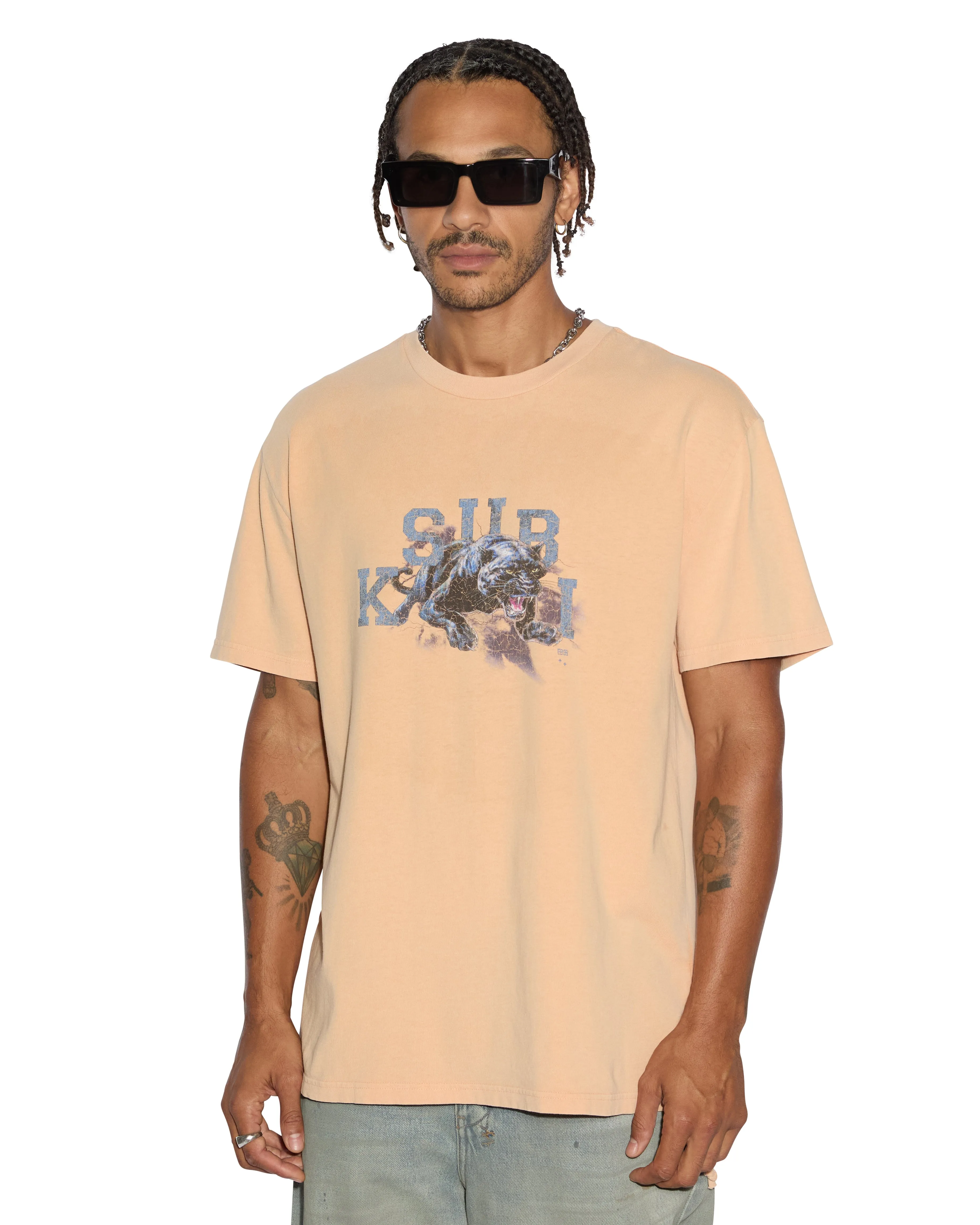 APEX BIGGIE SS TEE FLARE sold by Ksubi