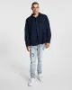 SNAKEBITE LS SHIRT NAVY sold by Ksubi
