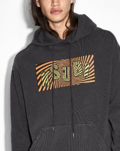 SPIRAL BIGGIE HOODIE FADED BLACK sold by Ksubi