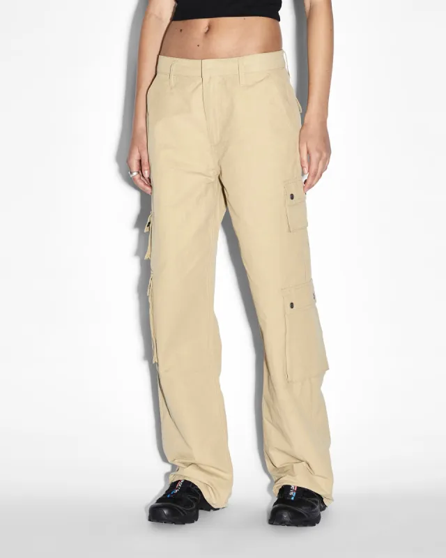 DRILL CARGO KHAKI sold by Ksubi