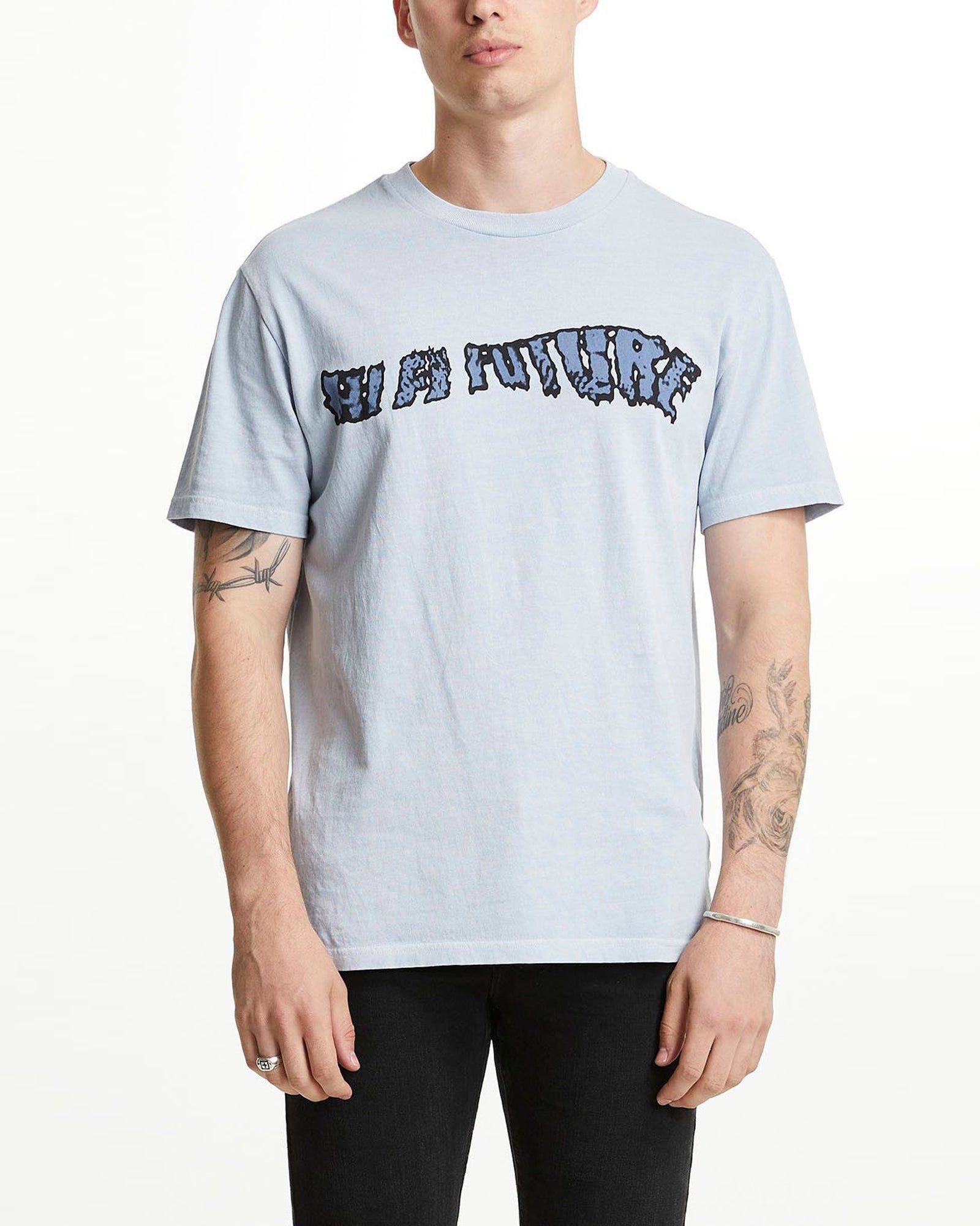 FUTURE KASH SS TEE SKY sold by Ksubi