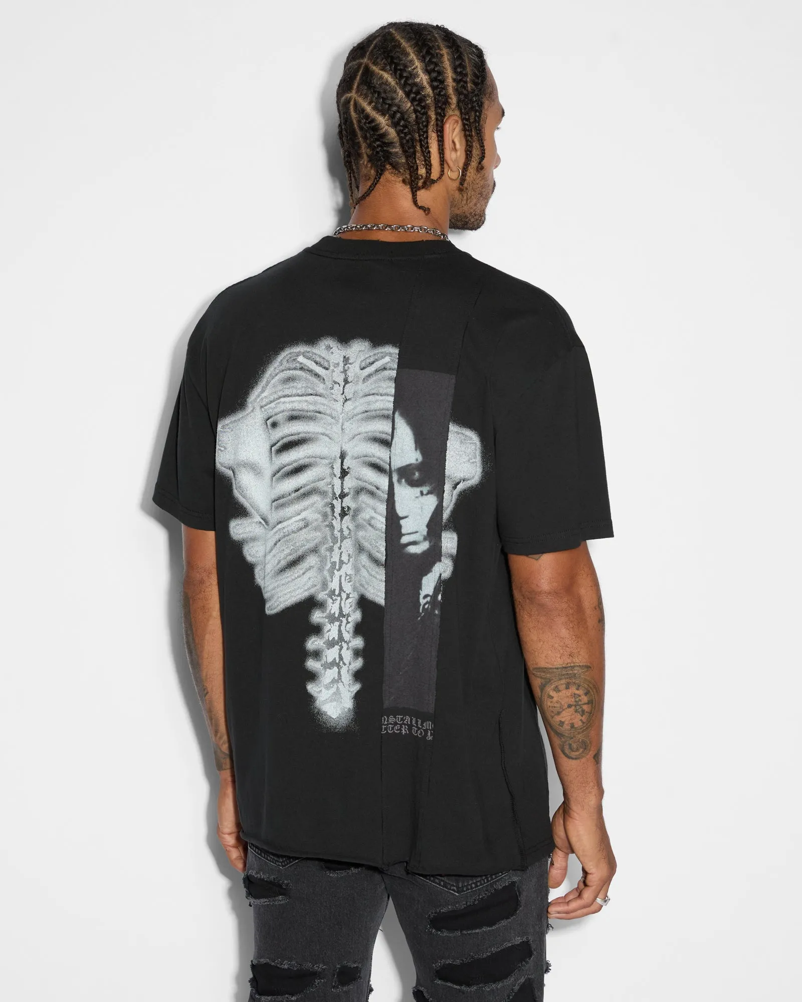 TRIPPIE REDD BIGGIE SS TEE BLACKOUT sold by Ksubi product image thumbnail 3