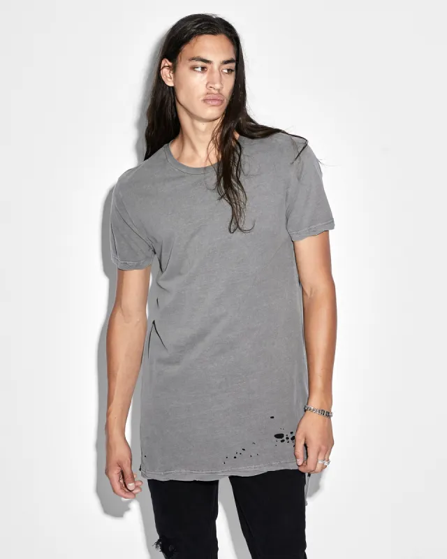 SIOUX SS TEE VINTAGE GREY sold by Ksubi