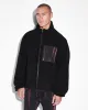 ICEBREAKER ZIP THRU BLACK sold by Ksubi