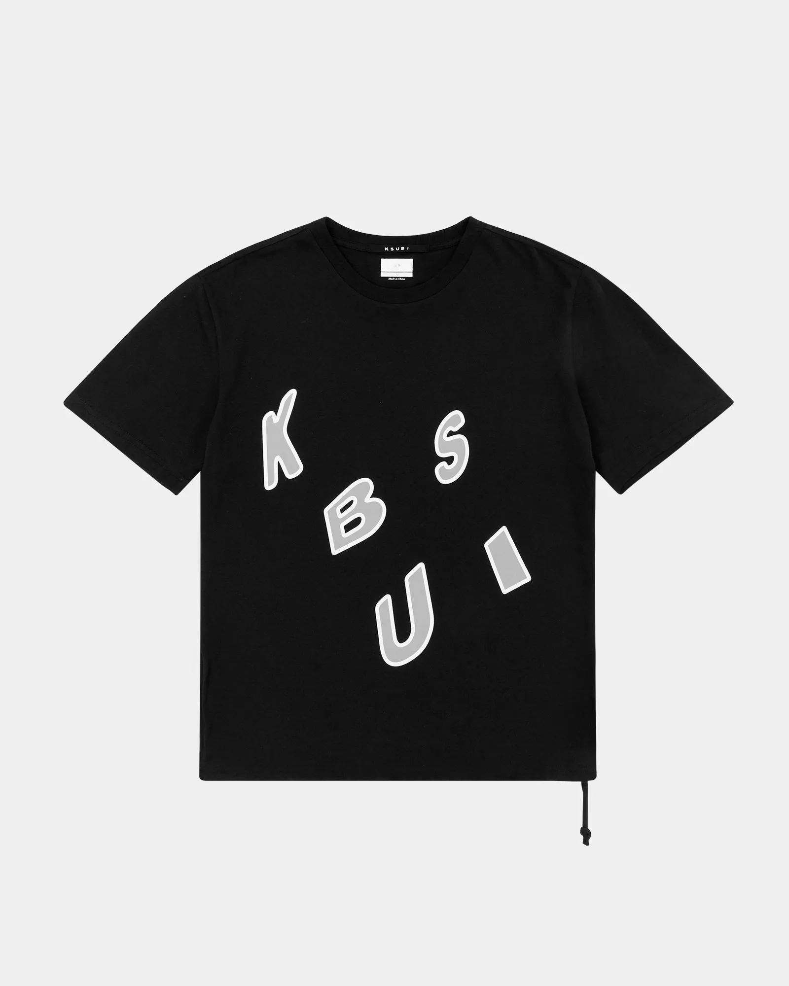 LETTERS KASH SS TEE JET BLACK sold by Ksubi product image thumbnail 5