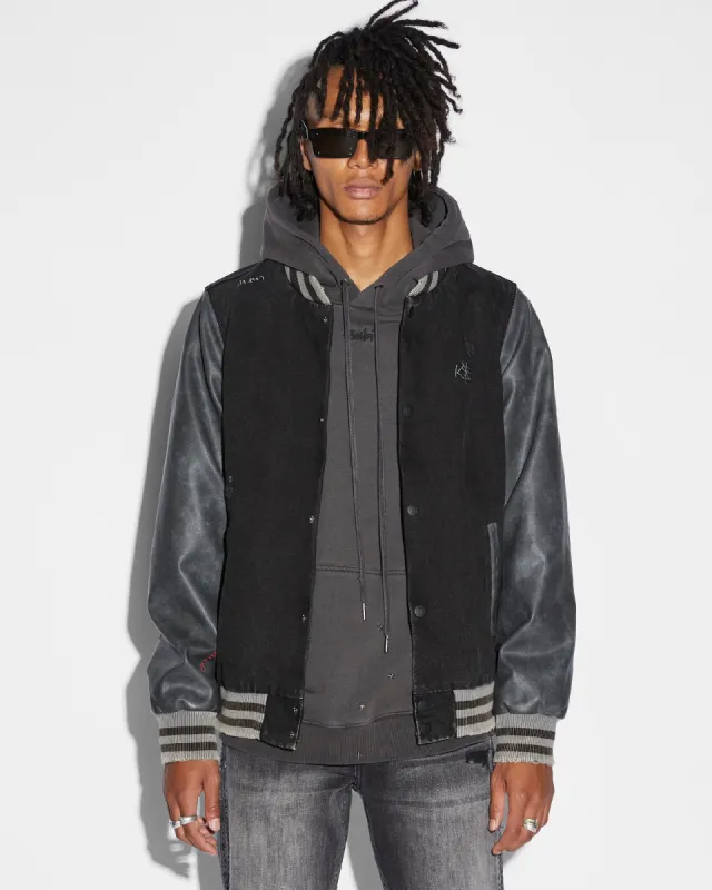 SKRIBED KING JACKET BLACK made by Ksubi