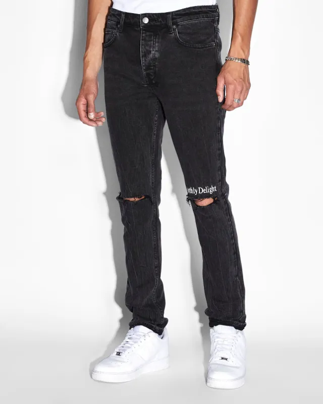 パンツ theredthread S cutting denim 1 black THEREDTHREAD / ザレッドスレッド】S symbol denim1
